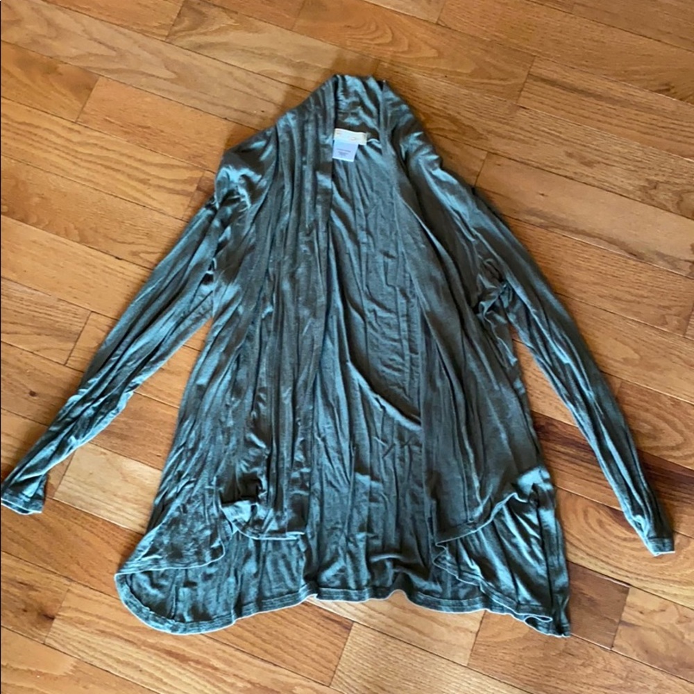 Olive cardigan